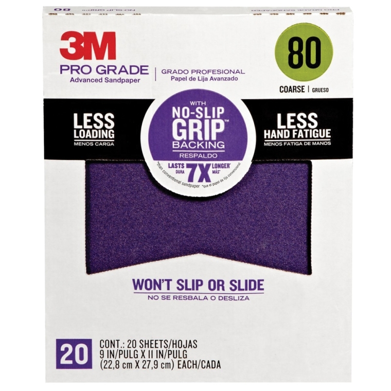 3M No Slip-Grip Sandpaper Pro Packs - full pic 