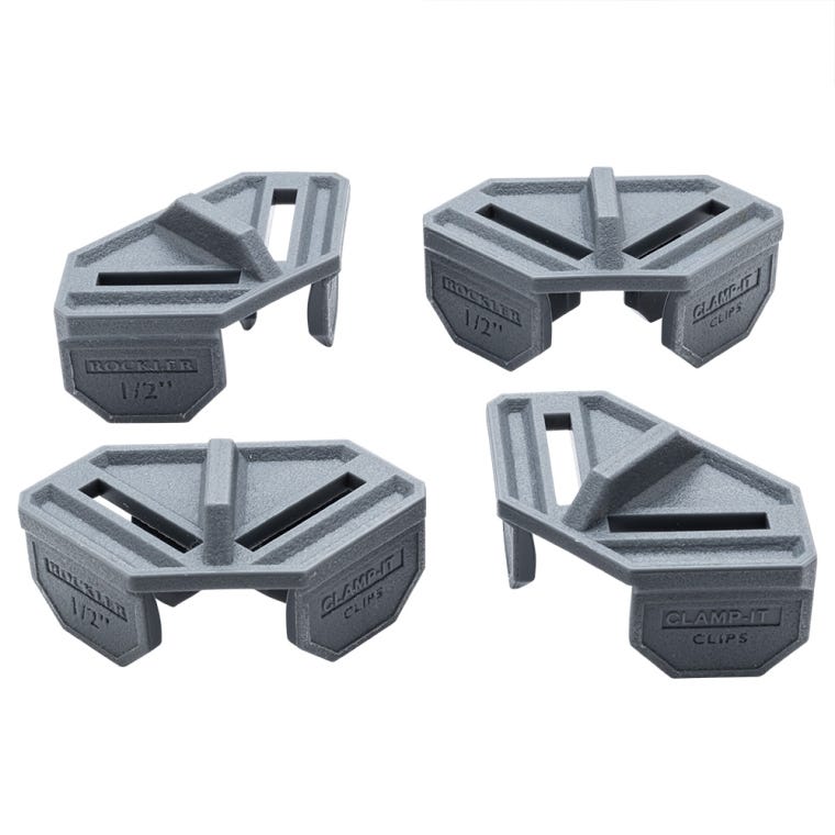 1/2'' Rockler Clamp-It Clips, 4-Pack - full pic 