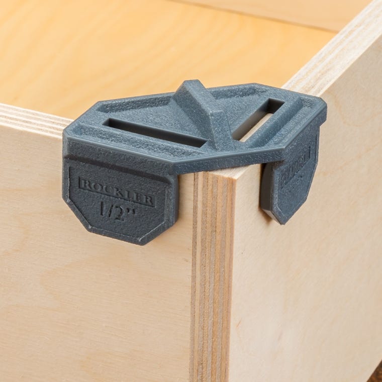 1/2'' Rockler Clamp-It Clips, 4-Pack - full pic 