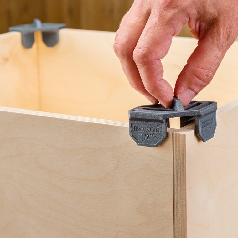 1/2'' Rockler Clamp-It Clips, 4-Pack - full pic 