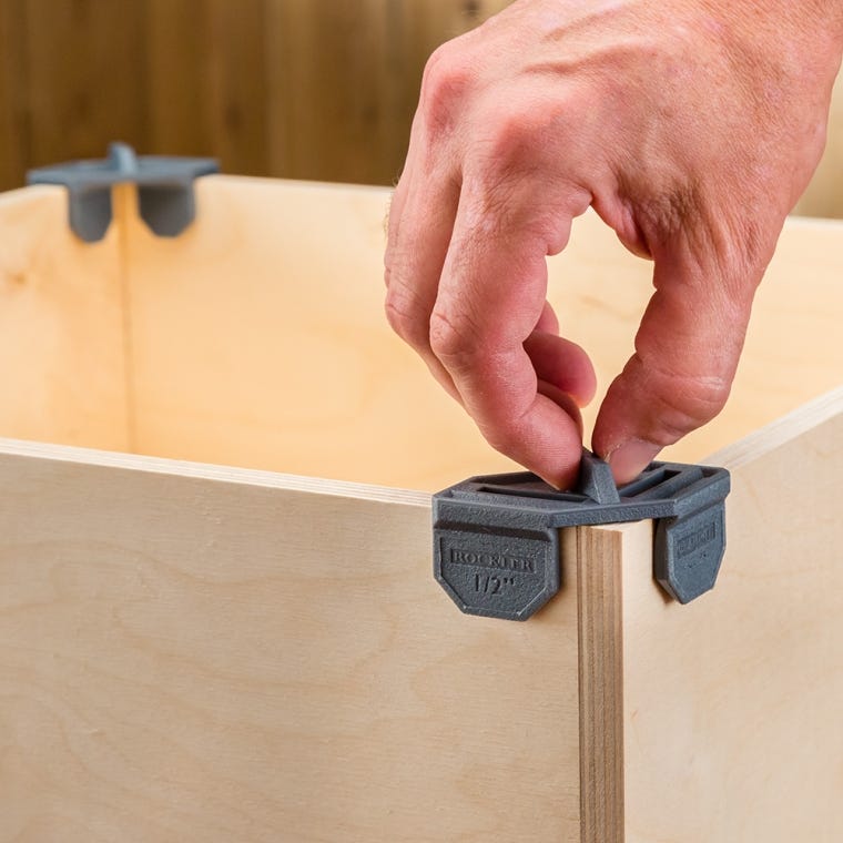 1/2'' Rockler Clamp-It Clips, 4-Pack - full pic 