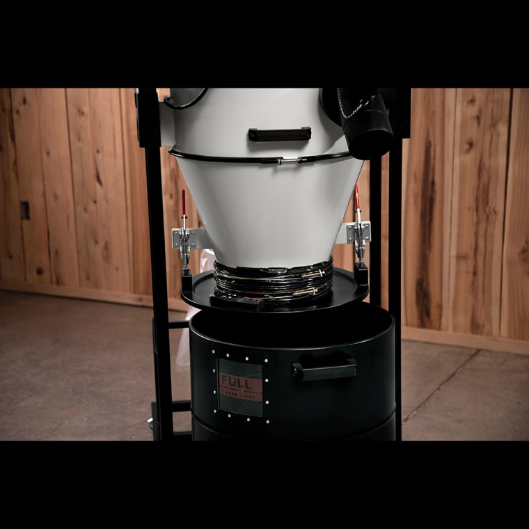 Jet Cyclone Dust Collector JCDC-2, 2HP - full pic 