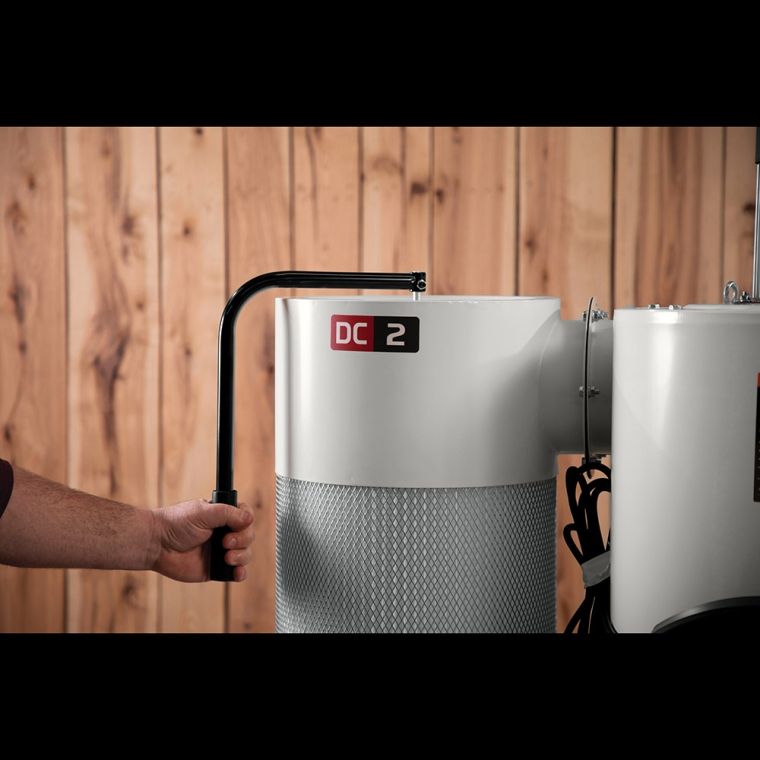 Jet Cyclone Dust Collector JCDC-2, 2HP - full pic 