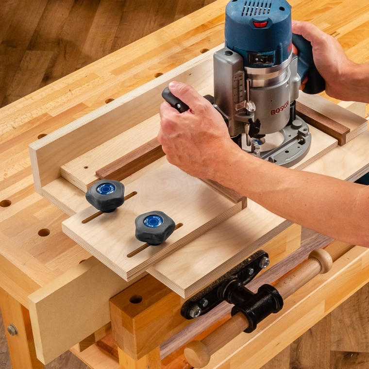 Rockler Easy-to-Grip 5-Star Knobs - Threaded Stud - full pic 