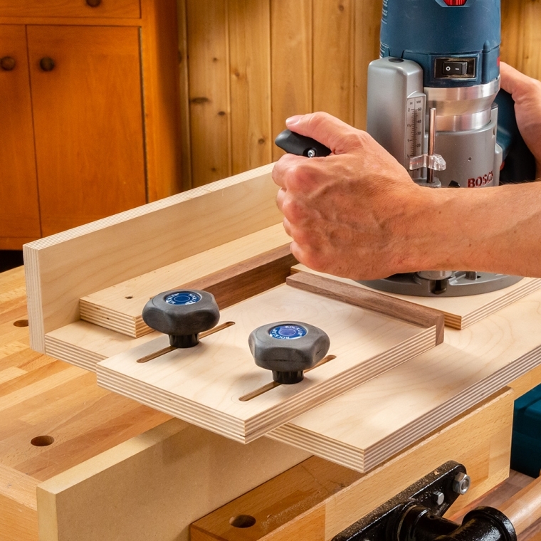 Rockler Easy-to-Grip 5-Star Knobs - Threaded Stud - full pic 