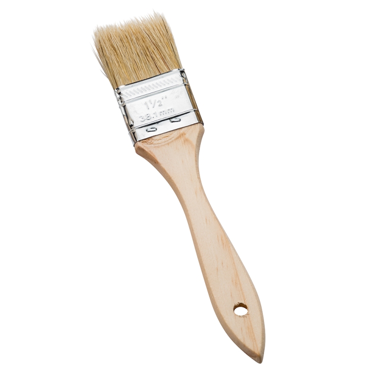 White Bristle Chip Brushes - full pic 