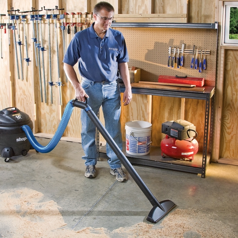 Dust Right&reg; 2-1/2'' Expandable Shop Vacuum Hose Kit - full pic 