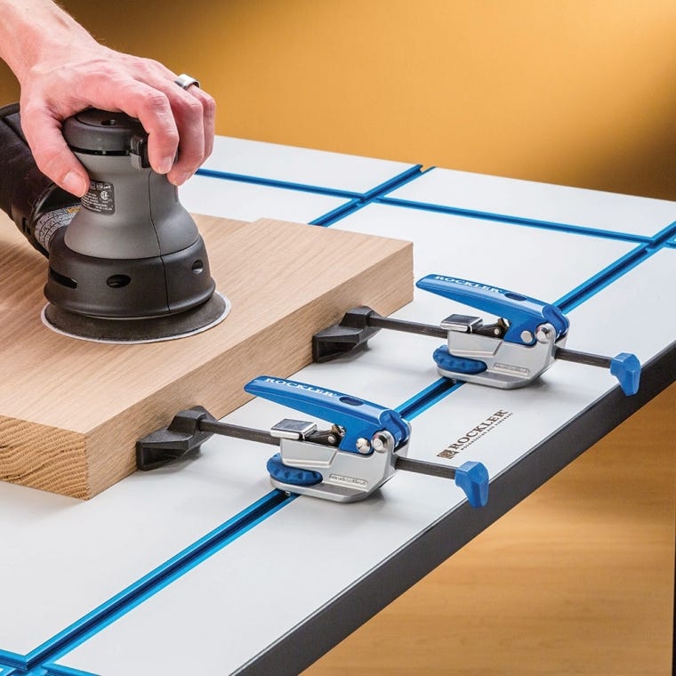 Rockler Auto-Lock T-Track Clamp - full pic 