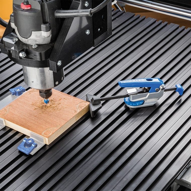Rockler Auto-Lock T-Track Clamp - full pic 
