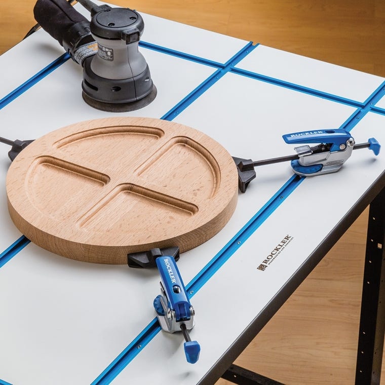 Rockler Auto-Lock T-Track Clamp - full pic 