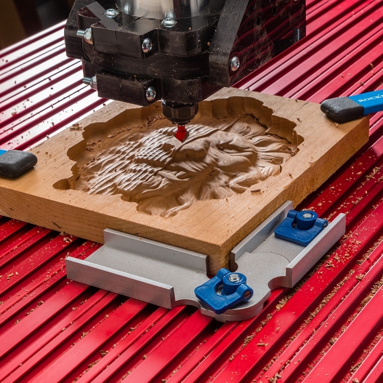 Rockler T-Track Corner Stop - full pic 