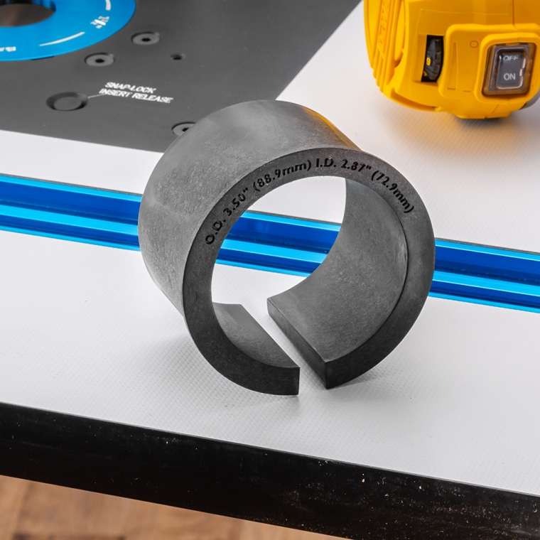 SL Router Lift Adapter Collar for Compact Routers, 2.87'' Diameter - full pic 