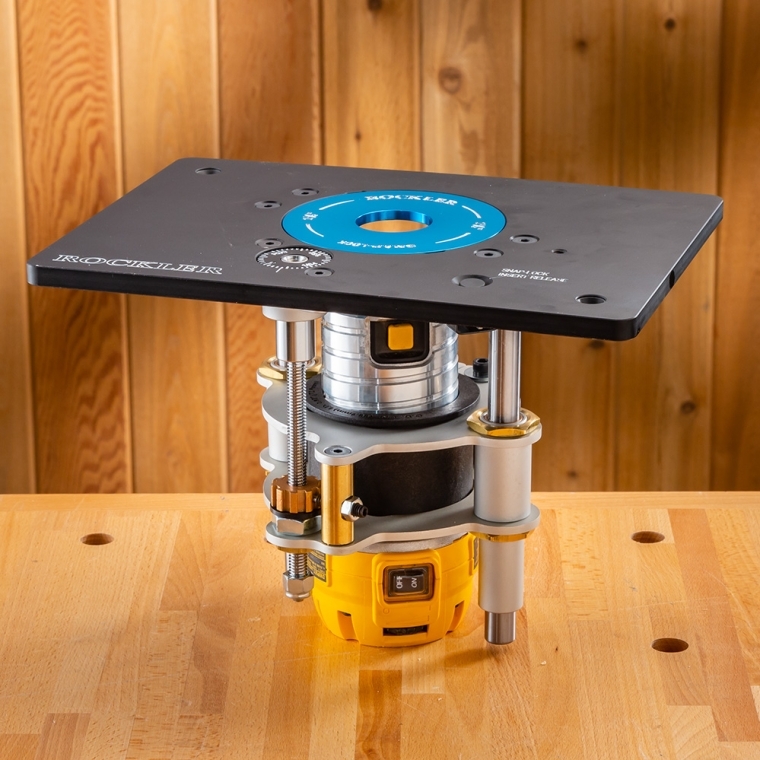 SL Router Lift Adapter Collar for Compact Routers, 2.87'' Diameter - full pic 