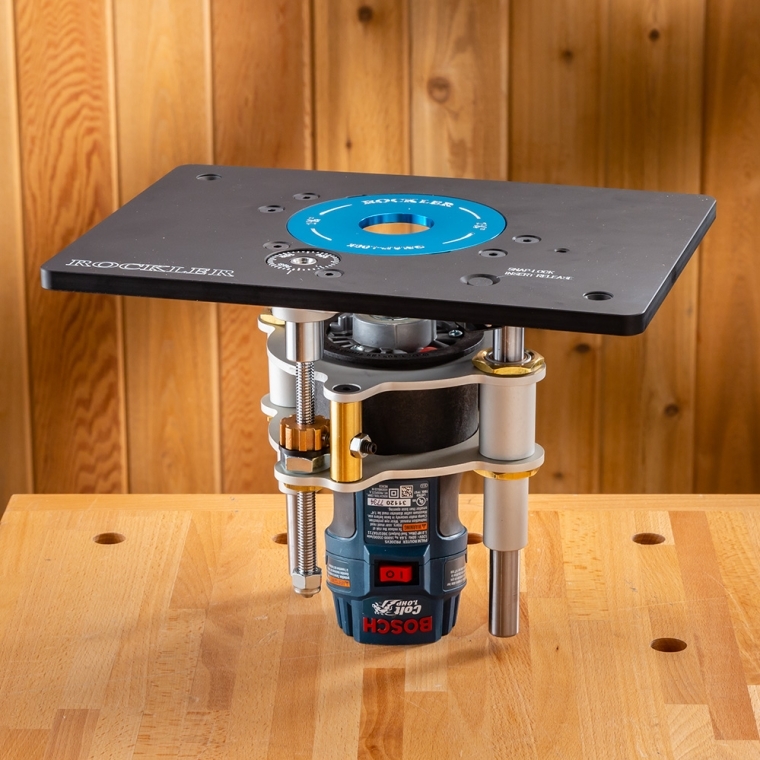 SL Router Lift Adapter Collar for Compact Routers, 2.87'' Diameter - full pic 