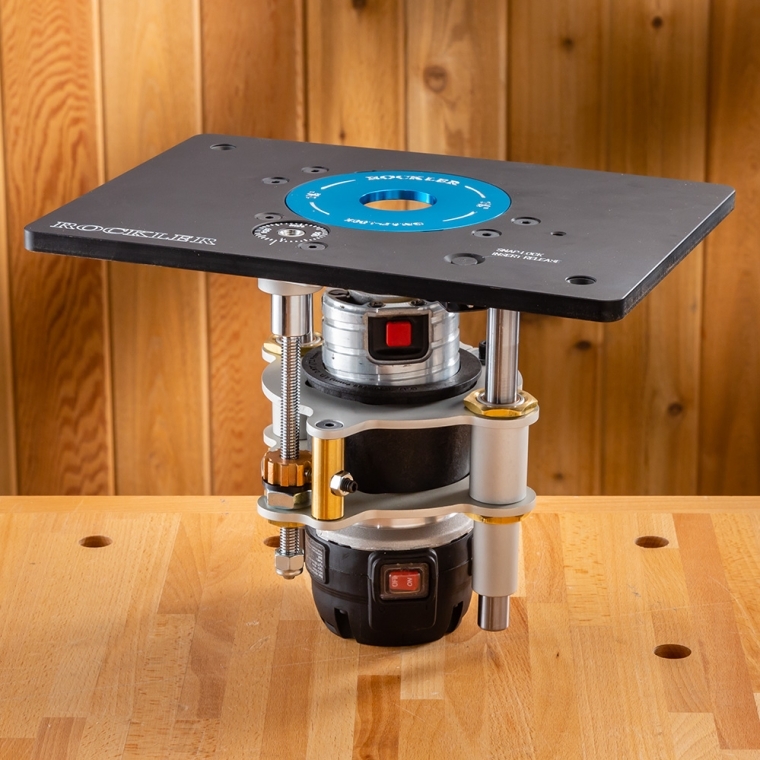 SL Router Lift Adapter Collar for Compact Routers, 2.87'' Diameter - full pic 