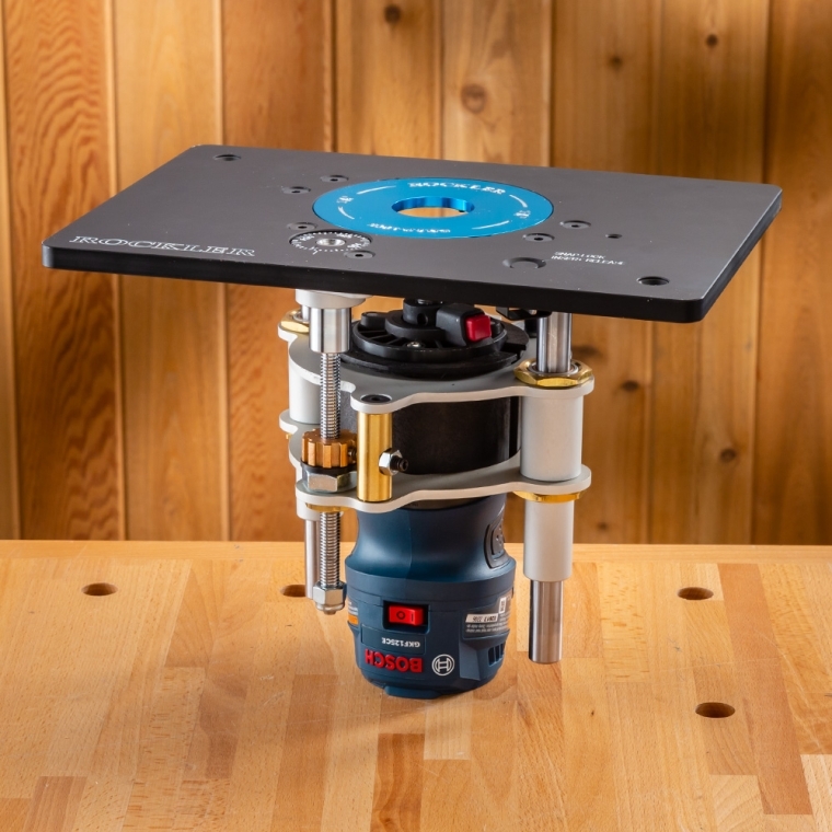 SL Router Lift Adapter Collar for Compact Routers, 2.87'' Diameter - full pic 