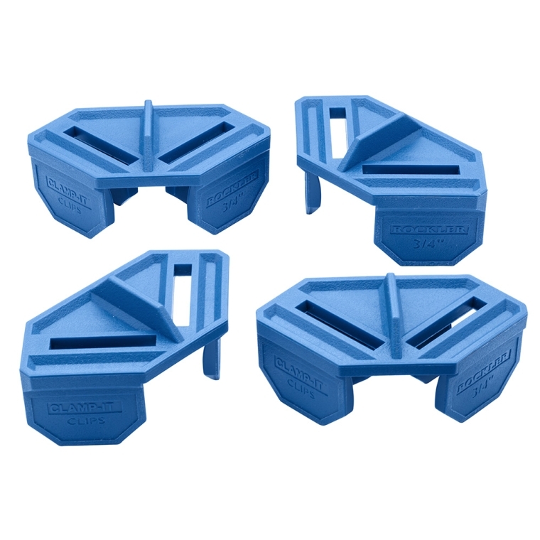 3/4'' Rockler Clamp-It Clips, 4-Pack - full pic 