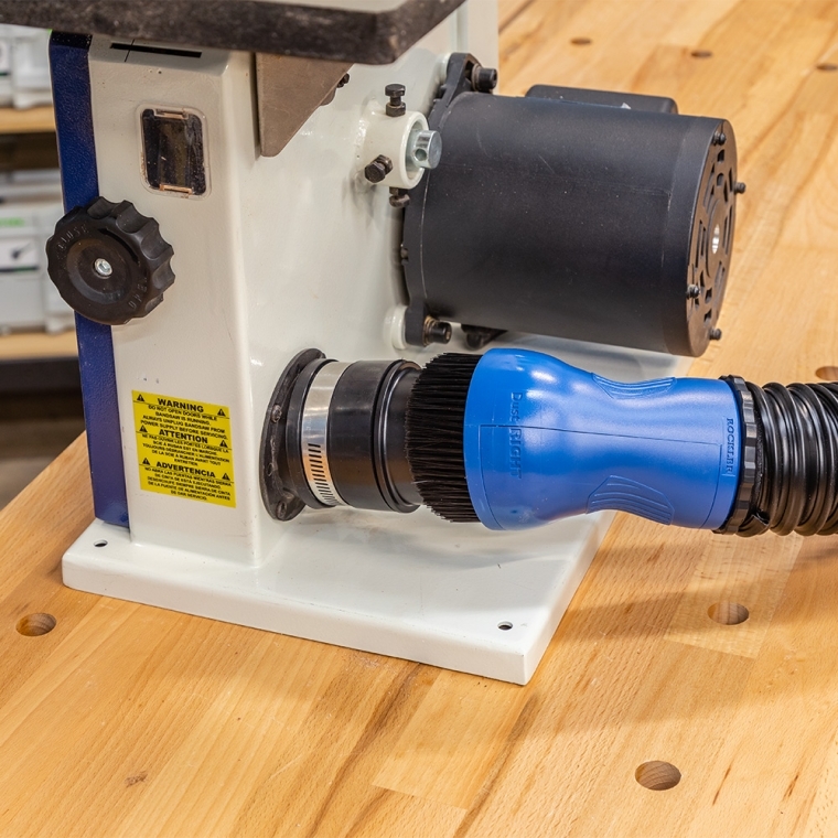 Rockler Fence Port Dust Brush - full pic 