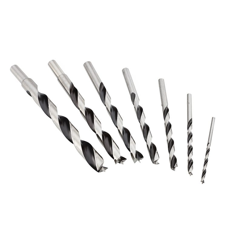 Fisch 7-Piece Imperial Brad Point Drill Bit Set - full pic 