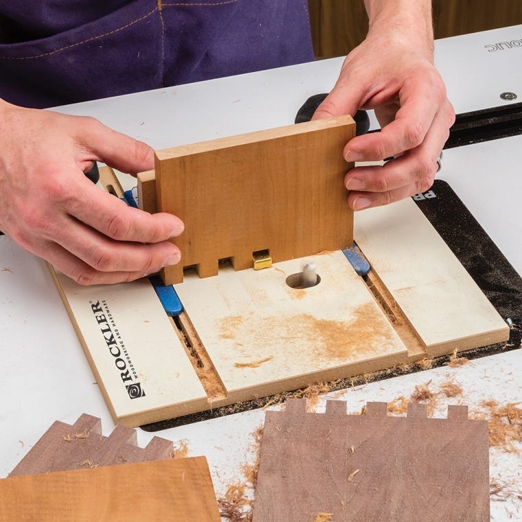 Rockler Router Table Box Joint Jig - full pic 