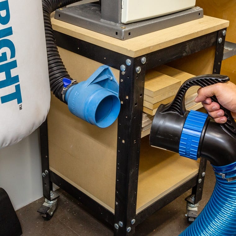 Dust Right Mountable Dust Coupler - full pic 