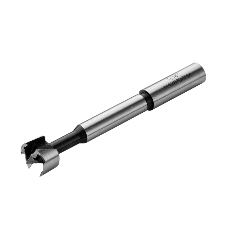 Rockler High-Carbon Steel Forstner Bits, Imperial Sizes, 1/4" to 2-1/8" Diameters (3/8" Shank) - full pic 