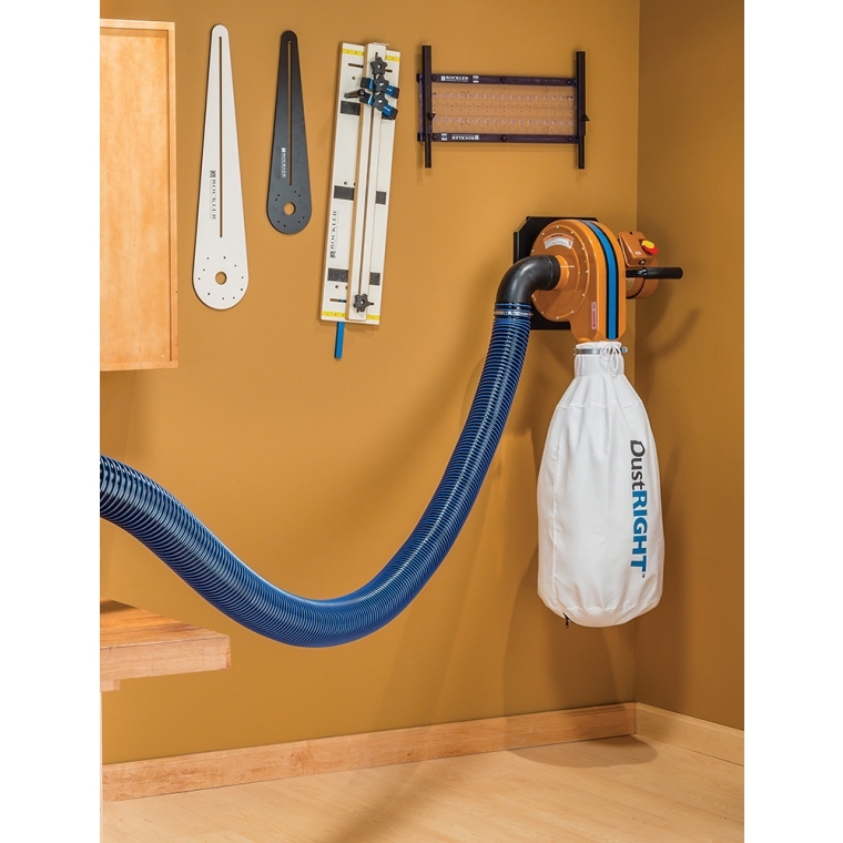 Dust Right&reg; 4'' Anti-Static Dust Hose - full pic 