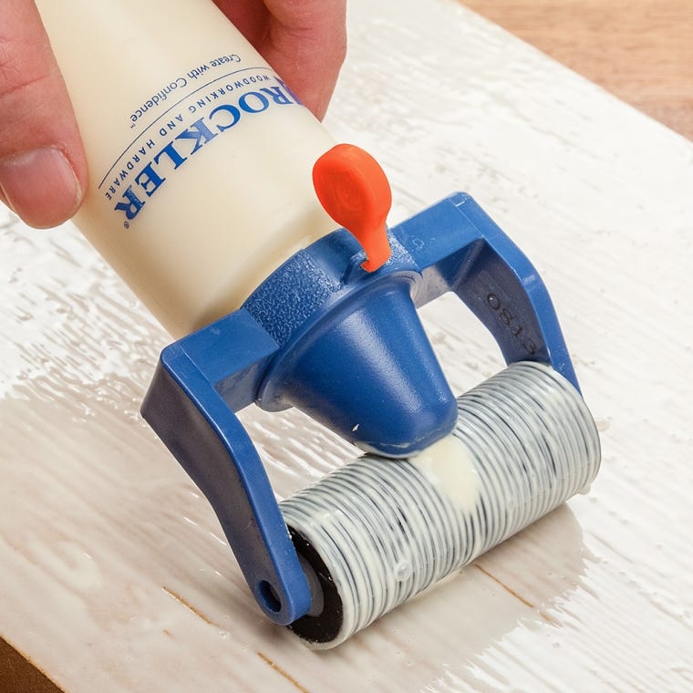 Rockler 8 oz. Glue Bottle with Glue Roller - full pic 