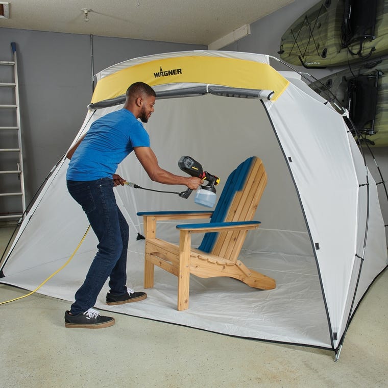 Large Wagner Spray Shelter - full pic 