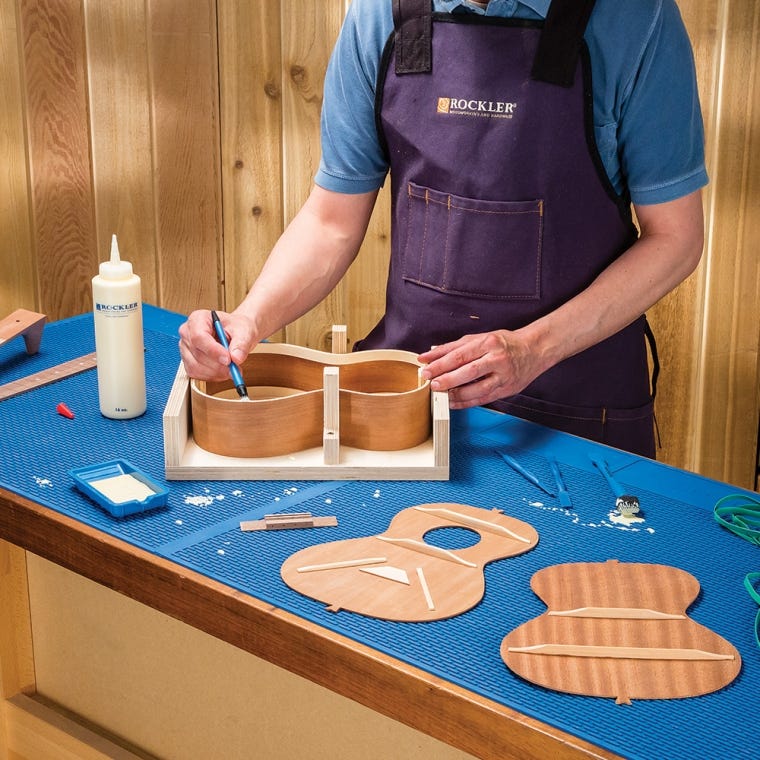 Rockler Silicone Project Mat XL, 23'' x 30'' - full pic 