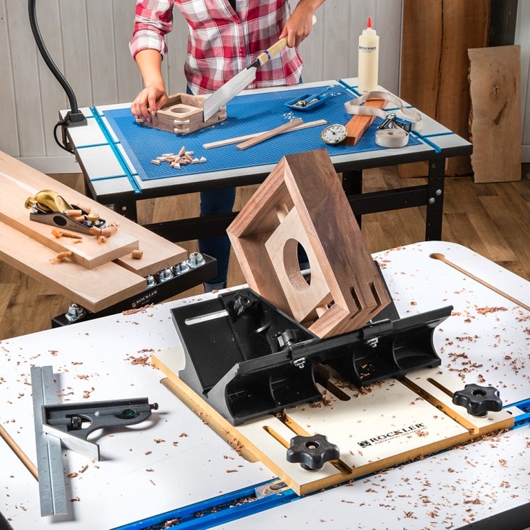 Rockler Router Table Spline Jig - full pic 