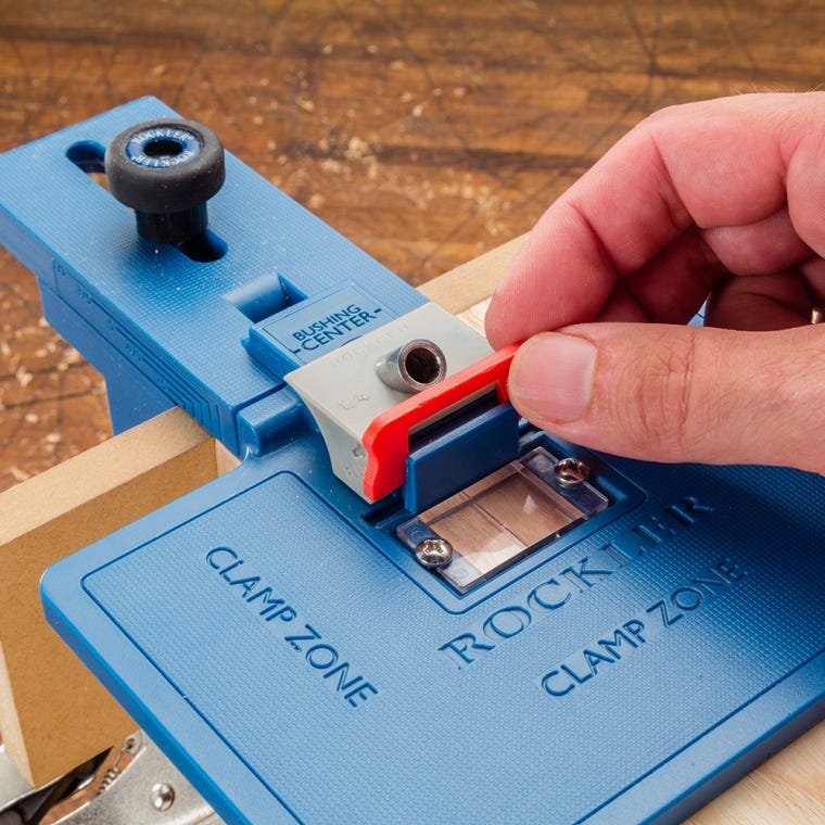 Corner Key Doweling Jig with Set of 3 Drill Bits - full pic 