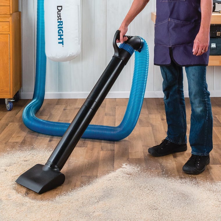 Dust Right&reg; 4'' Quick Change Floor Sweep - full pic 