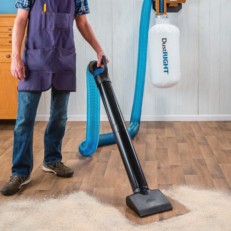 Dust Right&reg; 4'' Quick Change Floor Sweep - full pic 