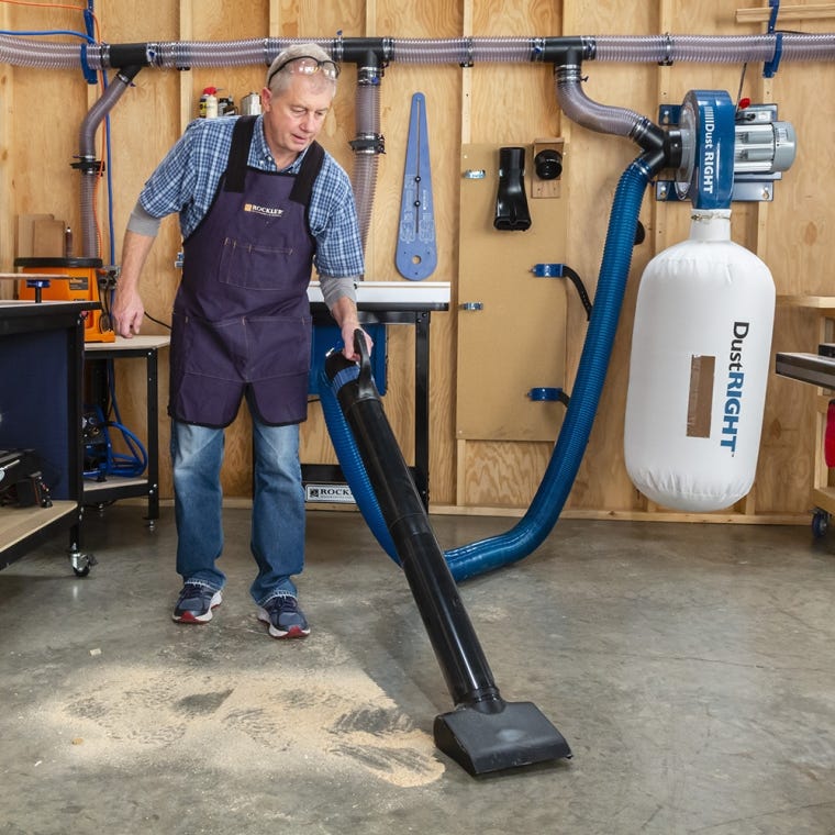 Dust Right&reg; 4'' Quick Change Floor Sweep - full pic 