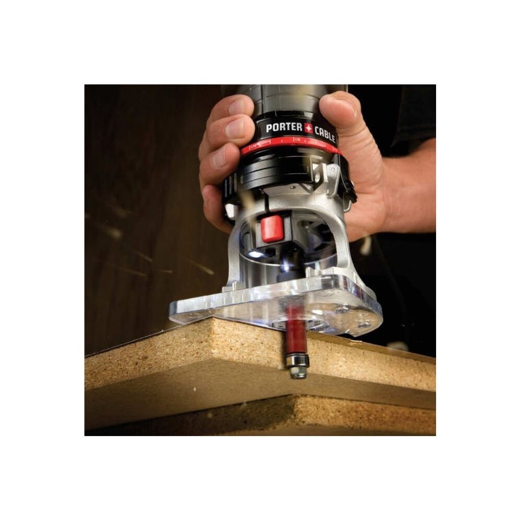 Porter-Cable 4.5 Amp 1/4'' Palm Router - full pic 