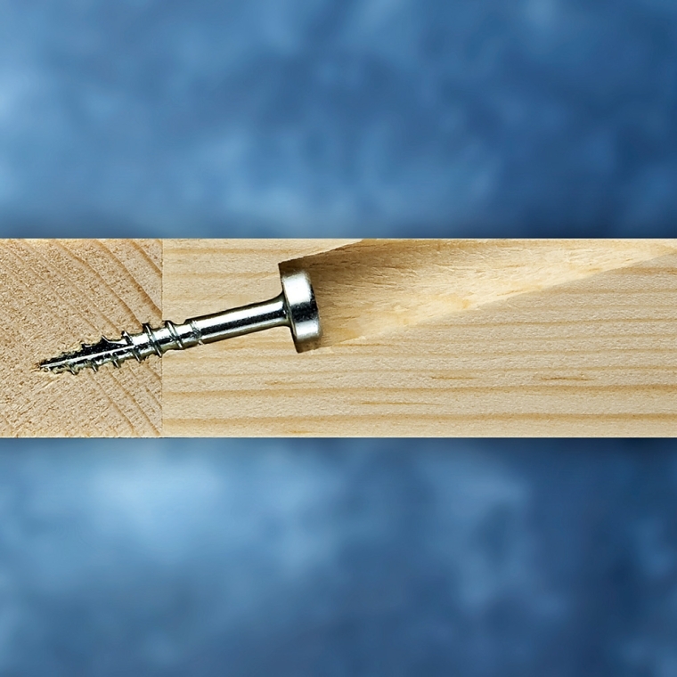 Kreg&reg; 1''L #7 Coarse-Thread Pan-Head Pocket Hole Screws - full pic 