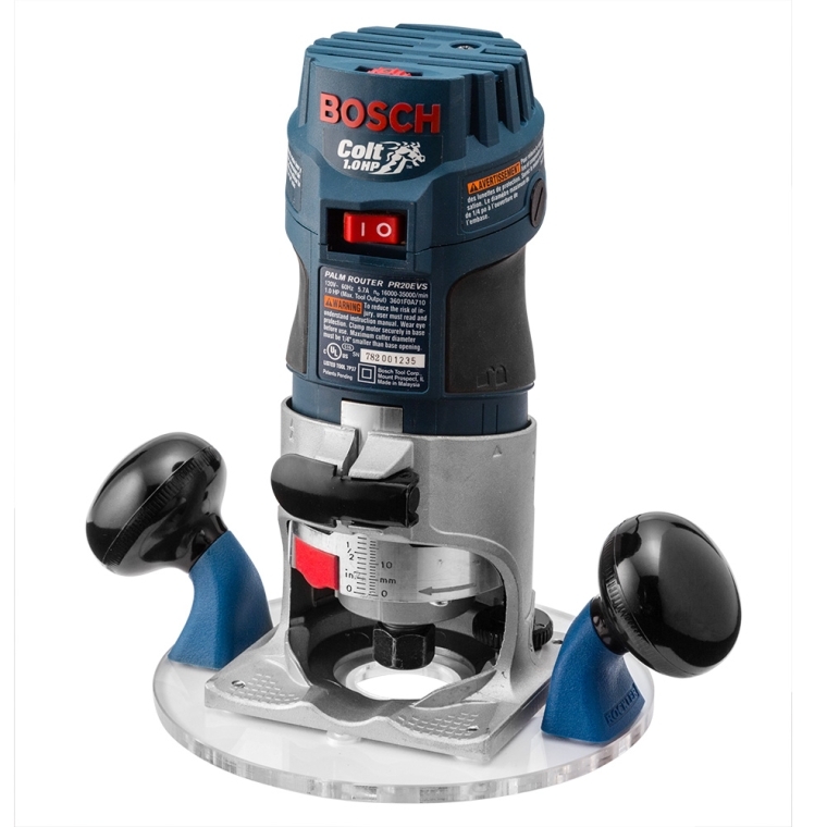Rockler Compact Router Sub-Base with Handles - full pic 