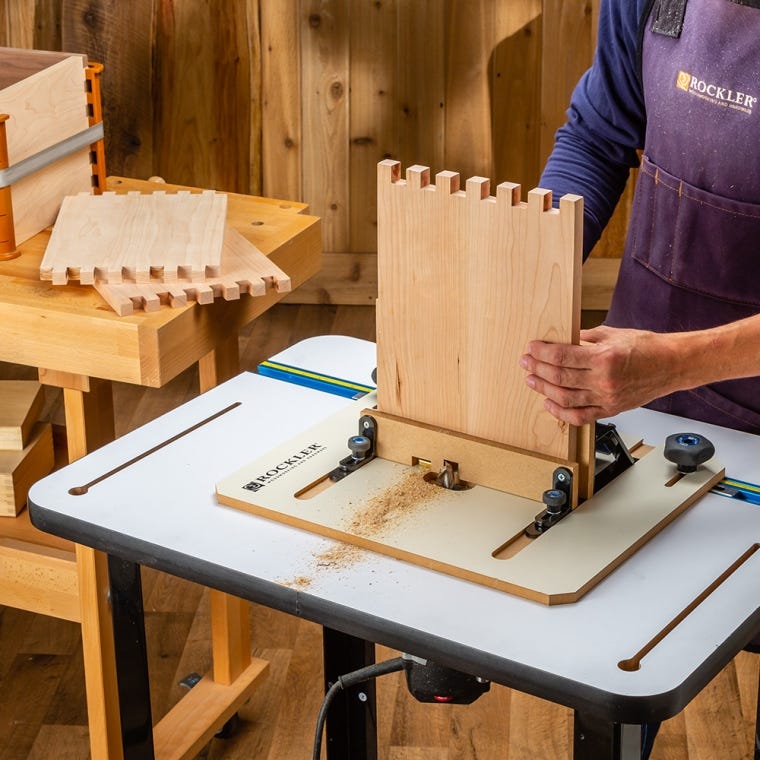 Rockler Router Table XL Box Joint Jig - full pic 