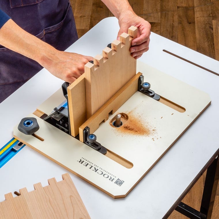 Rockler Router Table XL Box Joint Jig - full pic 