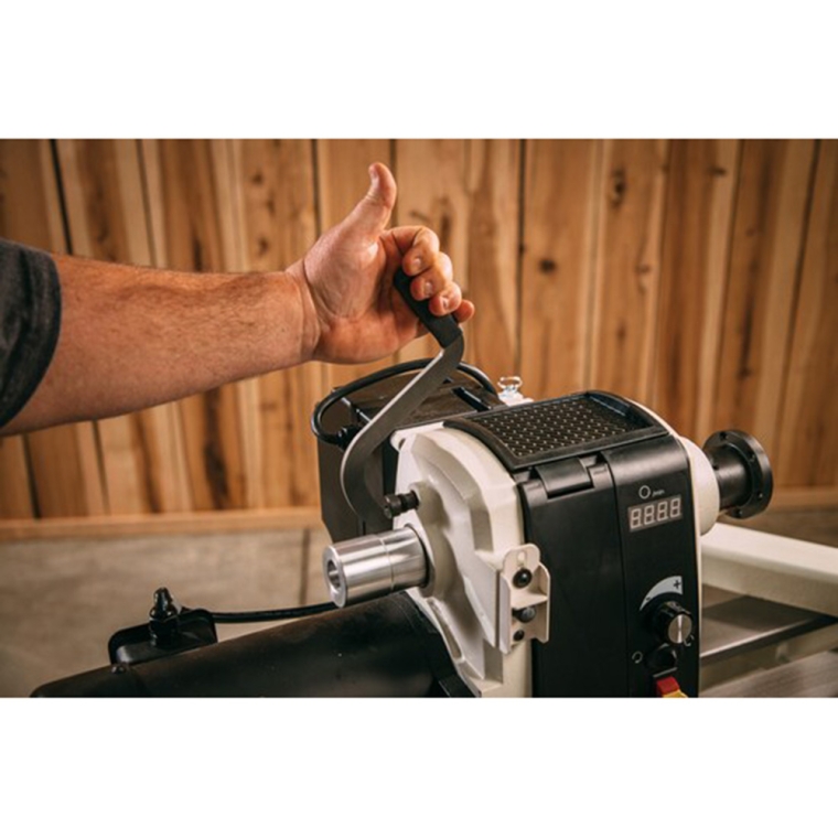 Jet Electronic Variable Speed Wood Lathe JWL-1640EVS, 16'' x 40'' - full pic 