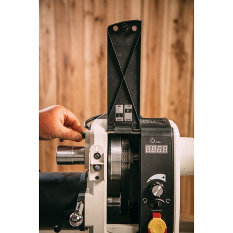 Jet Electronic Variable Speed Wood Lathe JWL-1640EVS, 16'' x 40'' - full pic 