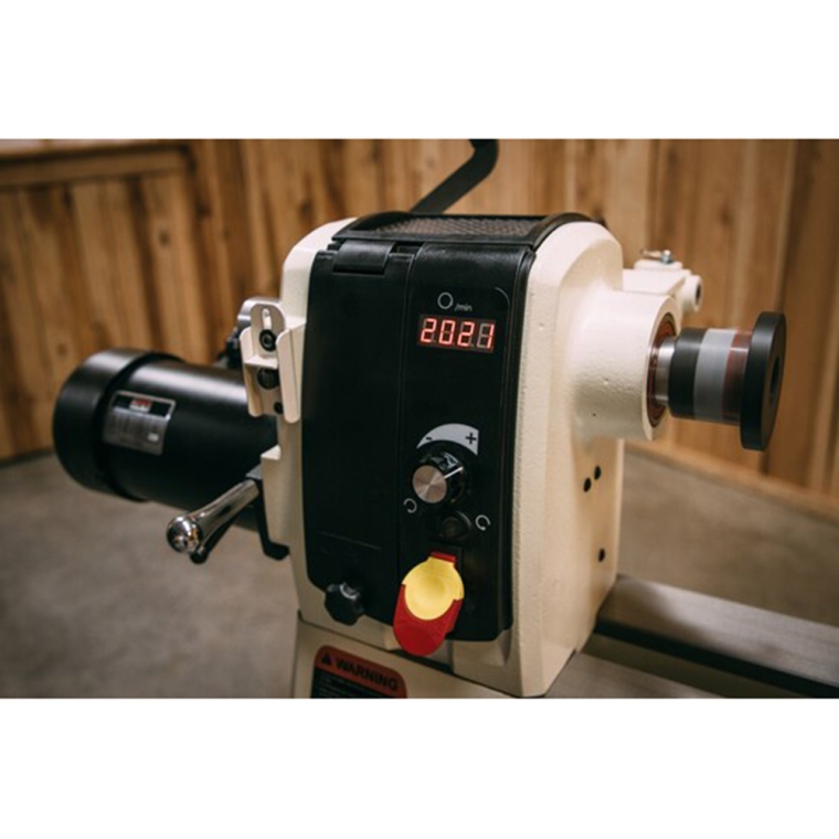 Jet Electronic Variable Speed Wood Lathe JWL-1640EVS, 16'' x 40'' - full pic 