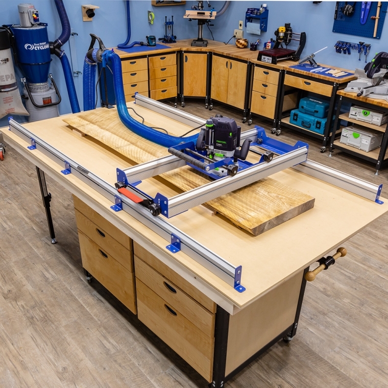 Rockler Slab Flattening Jig, Full-Size - full pic 