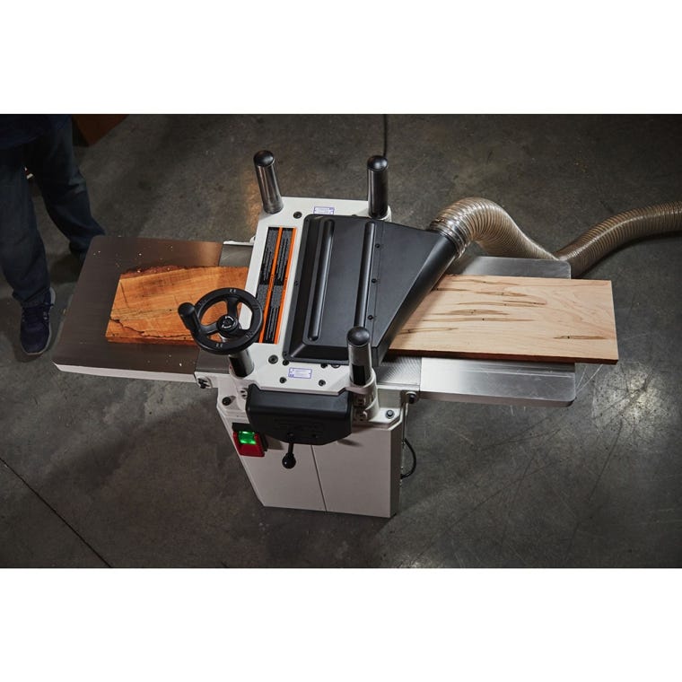 Jet Helical Cutterhead Planer JWP-15BHH, 15'' Head - full pic 