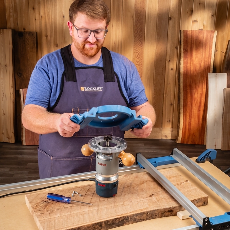 Rockler Benchtop Board Flattening Jig (for Smaller Slabs) - full pic 