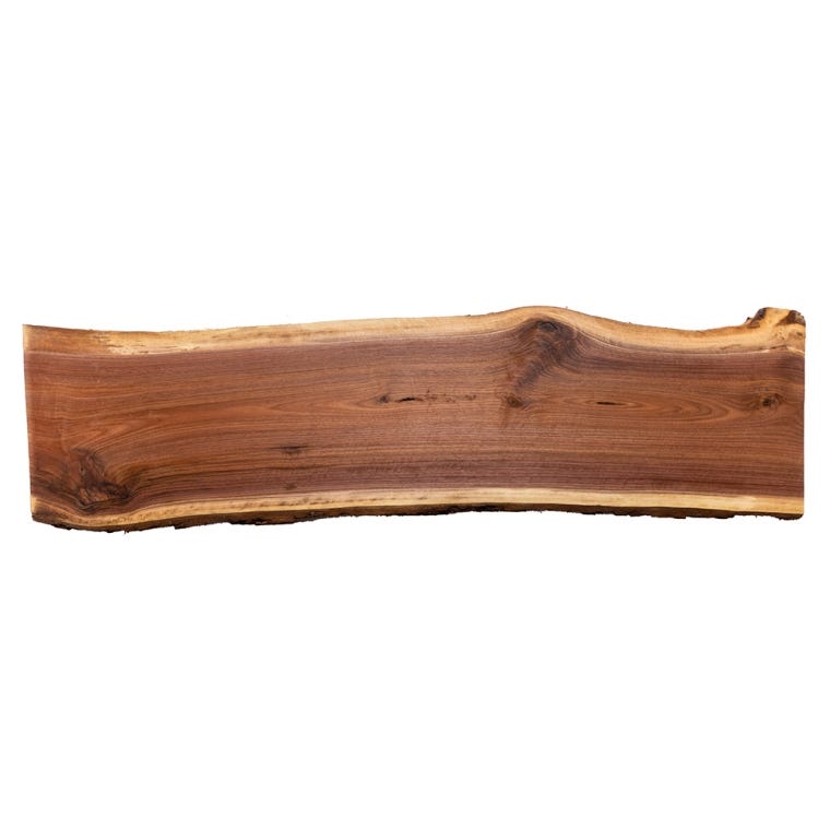 Live Edge Walnut Slabs, Variable Lengths  - full pic 
