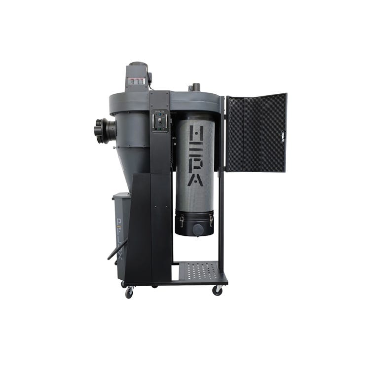 Laguna P|Flux:II 2HP 220V HEPA Cyclone Dust Collector - full pic 