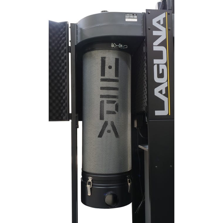 Laguna P|Flux:II 2HP 220V HEPA Cyclone Dust Collector - full pic 