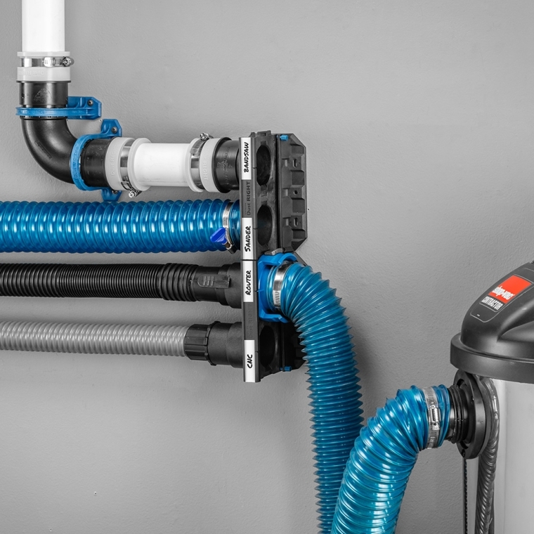 Dust Right 2-1/2'' Dust Collection Manifold - full pic 